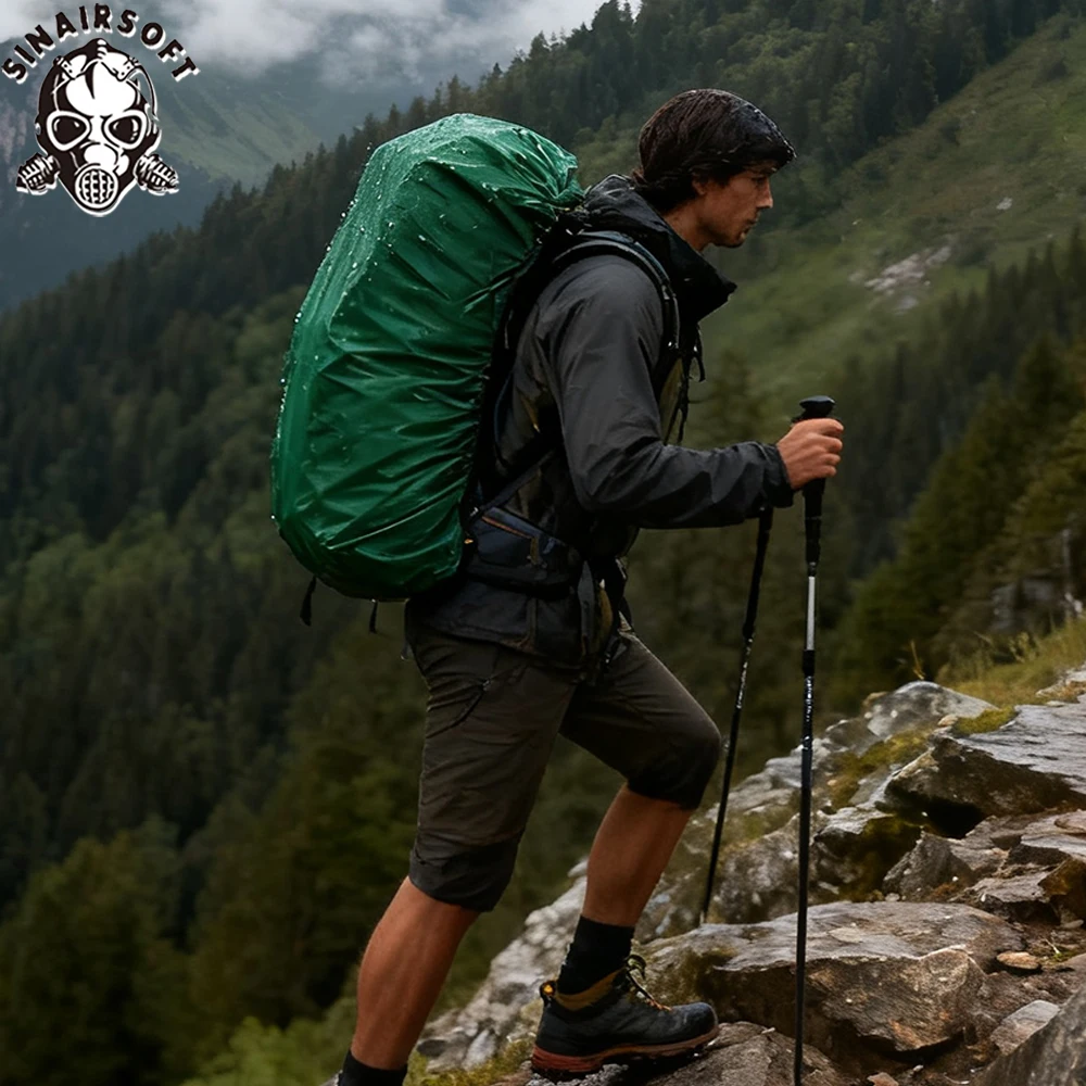 Lightweight Backpack 65L - Sinairsoft 50-65l leve náilon resistente à