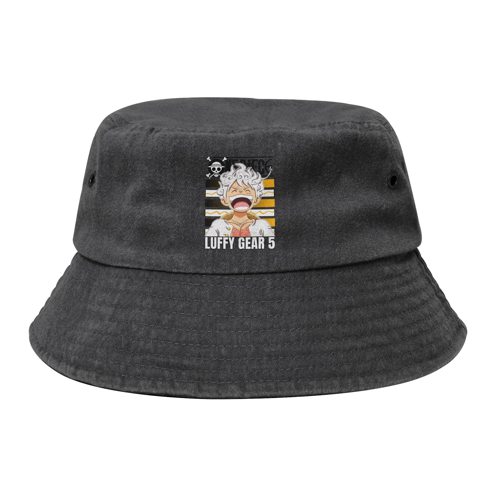 Outdoor Camping Ideas For Adults - Chapéu Bucket Unissex Desgastado Estilo Anime