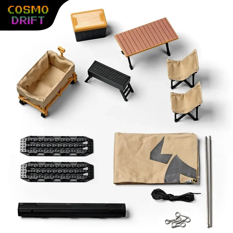 Outdoor Camping Vehicle - Modelo MN-85k Escala 1:12, Conjunto de