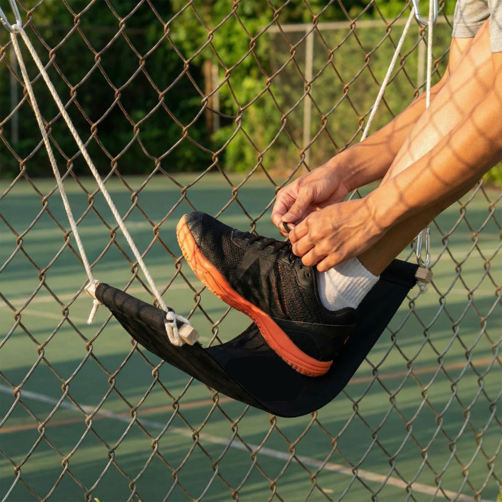 Camping Hammock - Banco Portátil para Descanso dos Pés