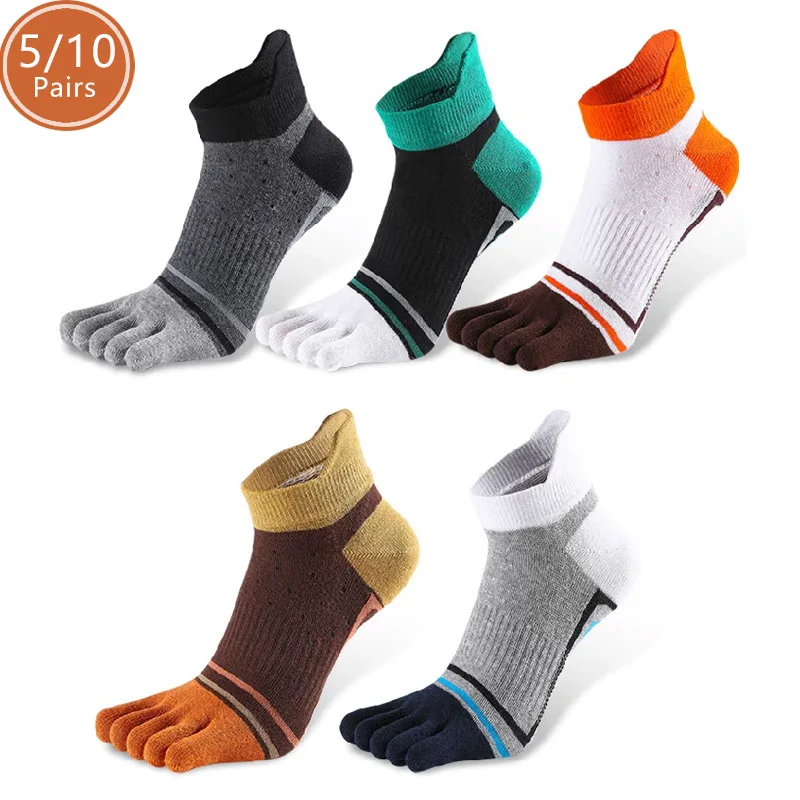Outdoor Camping Show - 5/10 Pares de Meias Masculinas de