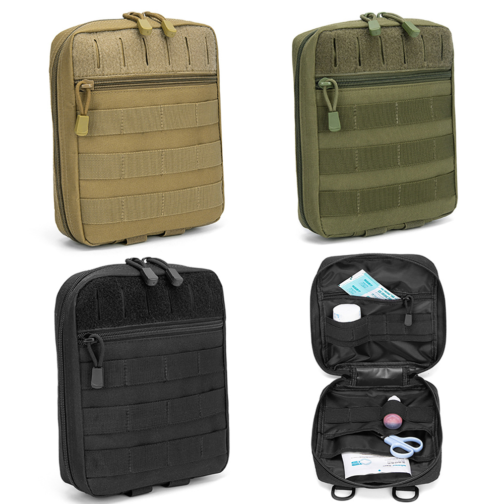 First Aid Kit Camping - Bolsa tática molle edc, kit de