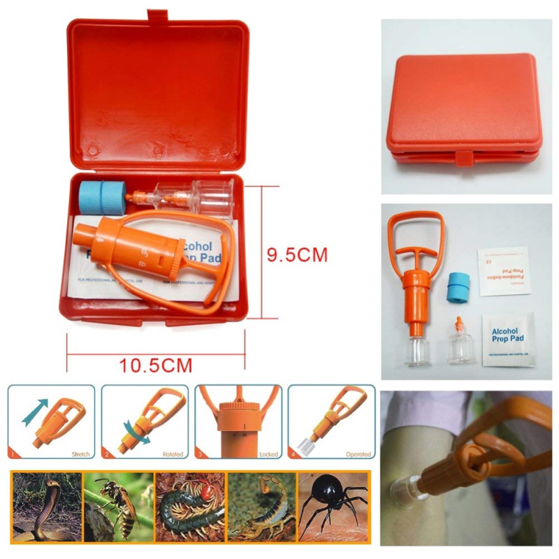 First Aid Kit Camping - Kit de mordida de cobra, kit