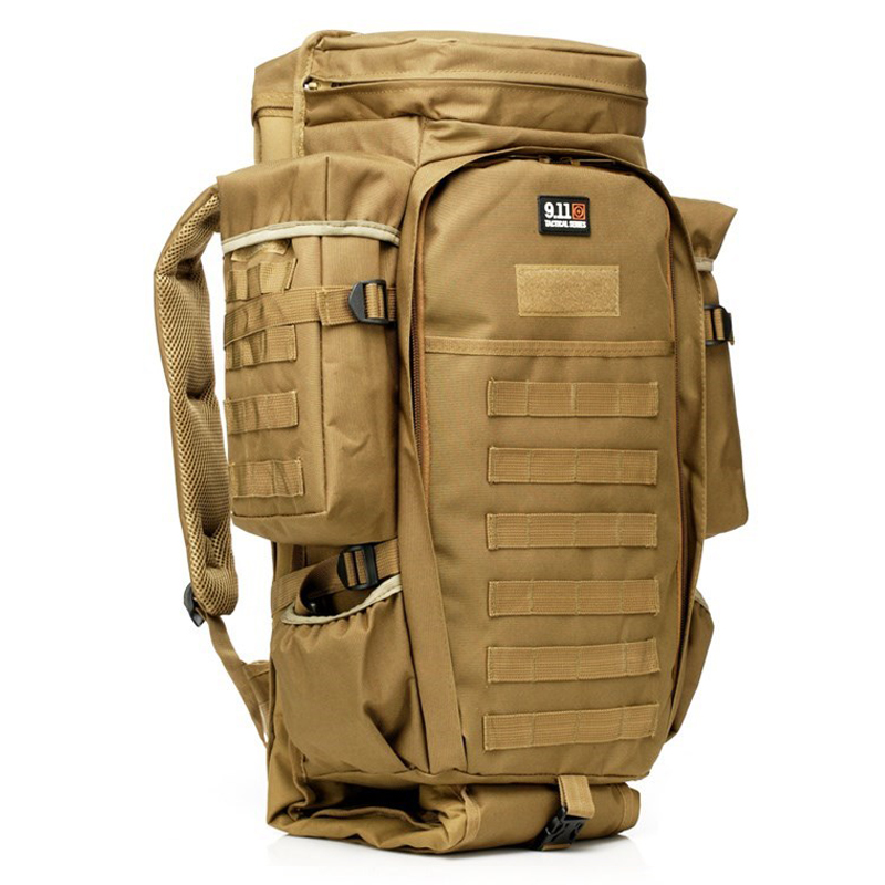 Lightweight Backpack 65L - Forças Especiais Combinada Mochila, Militar Tático