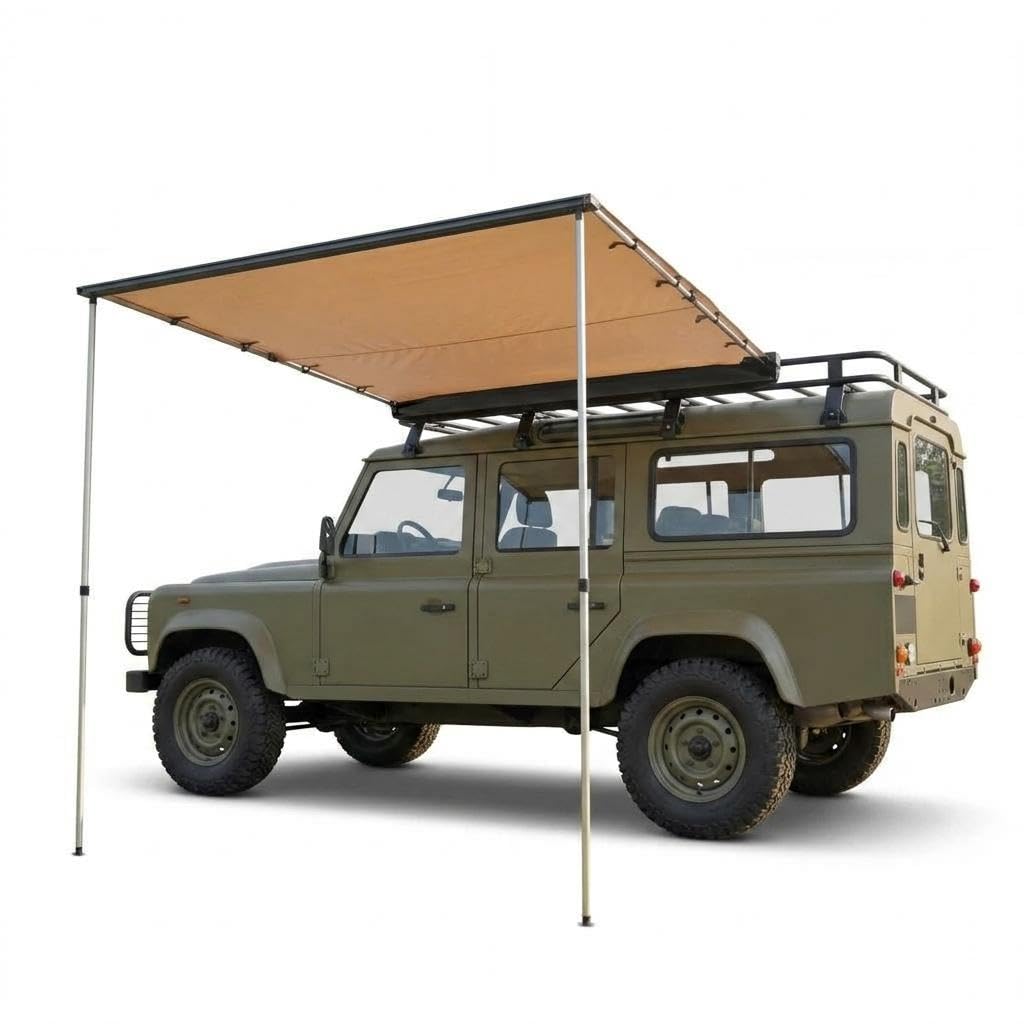 Outdoor Camping Vehicle - Toldo Retrátil para Teto de SUV,