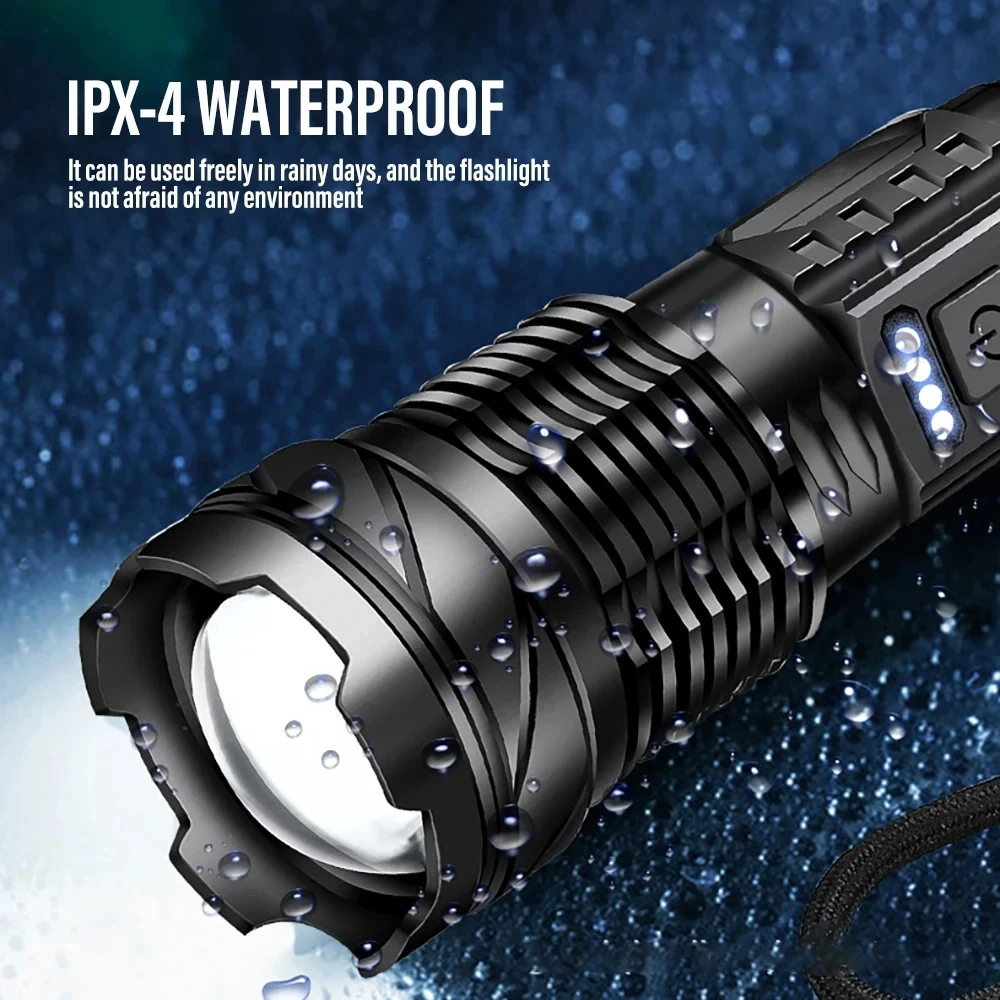 Poderosa lanterna led recarreg - Outdoor Camping And Fishing avaliação e preço