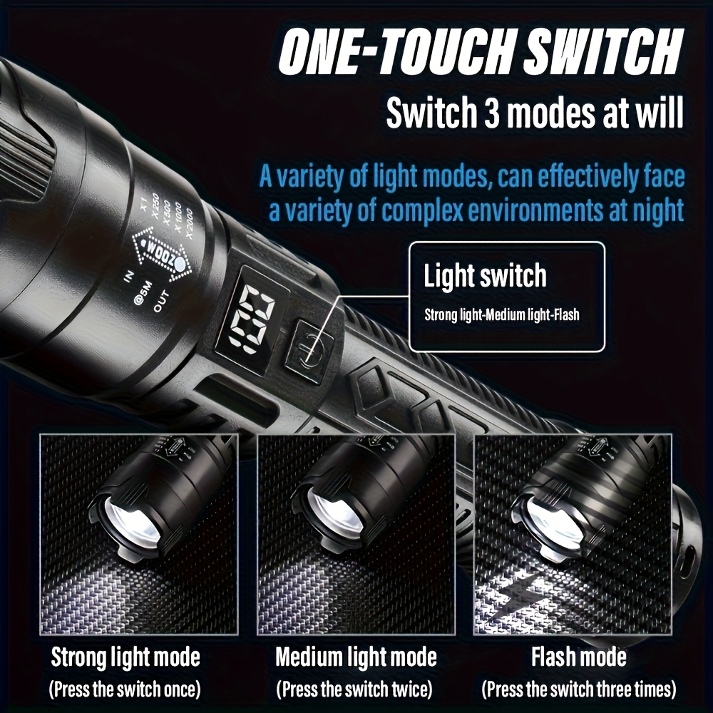 Lanternas led de alta potência - Outdoor Camping And Fishing avaliação e preço