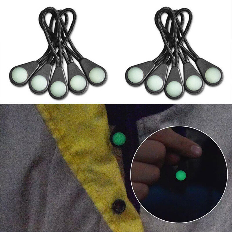 20/10 pçs luminoso zíper extra - Outdoor Camping Show avaliação e preço
