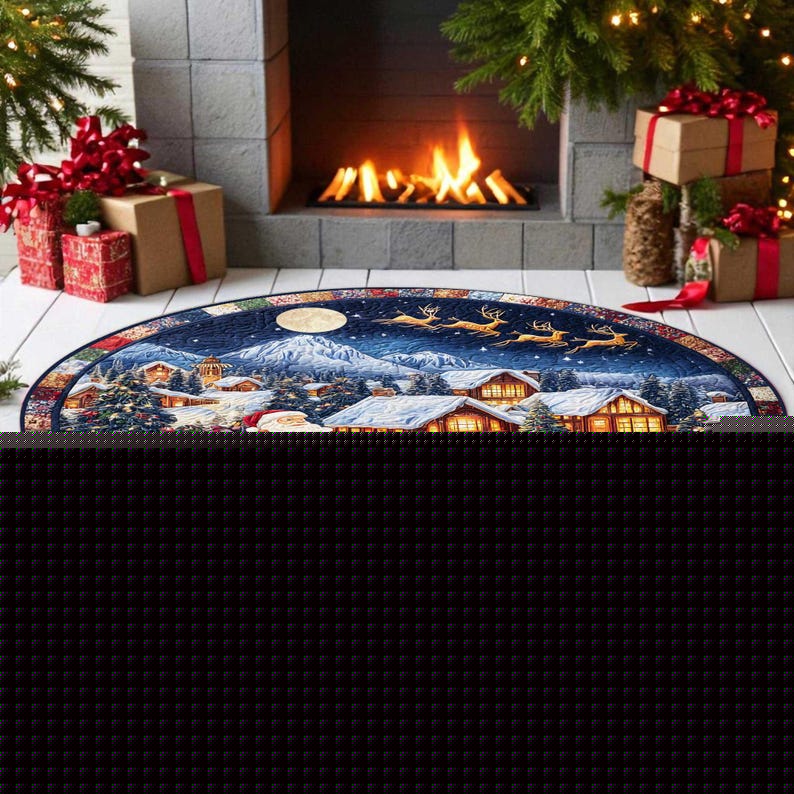 Capacho redondo de Natal de tr - Outdoor Camping Ideas For Adults avaliação e preço