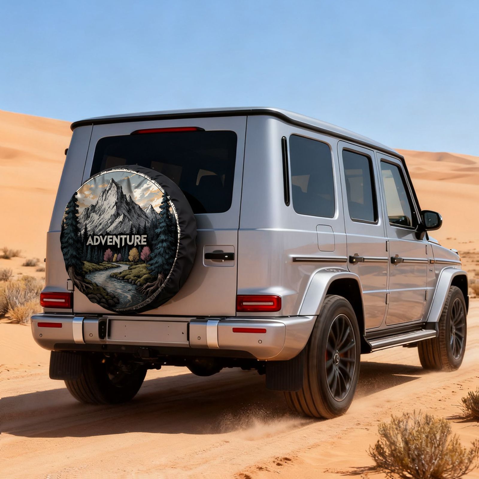 Capa de Pneu com Estampa de Ce - Outdoor Camping Vehicle avaliação e preço