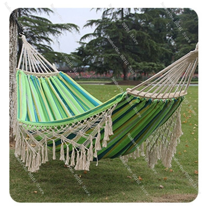 Rede de Descanso Dupla de Lona - Camping Hammock avaliação e preço