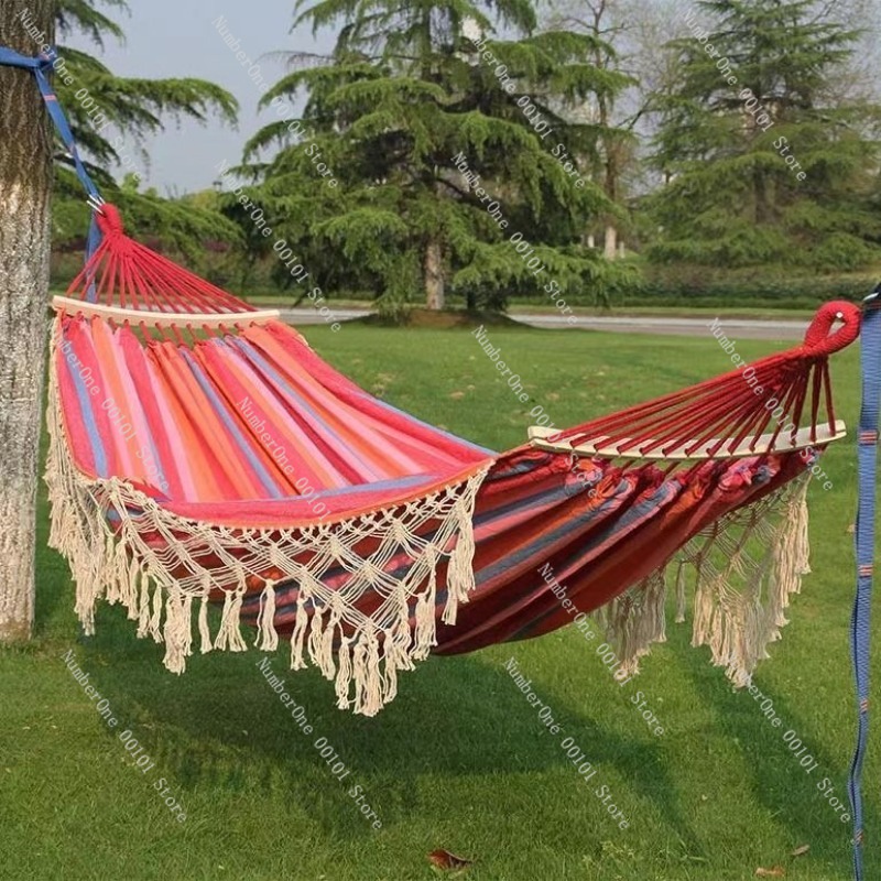 Rede de Descanso Dupla de Lona - Camping Hammock avaliação e preço