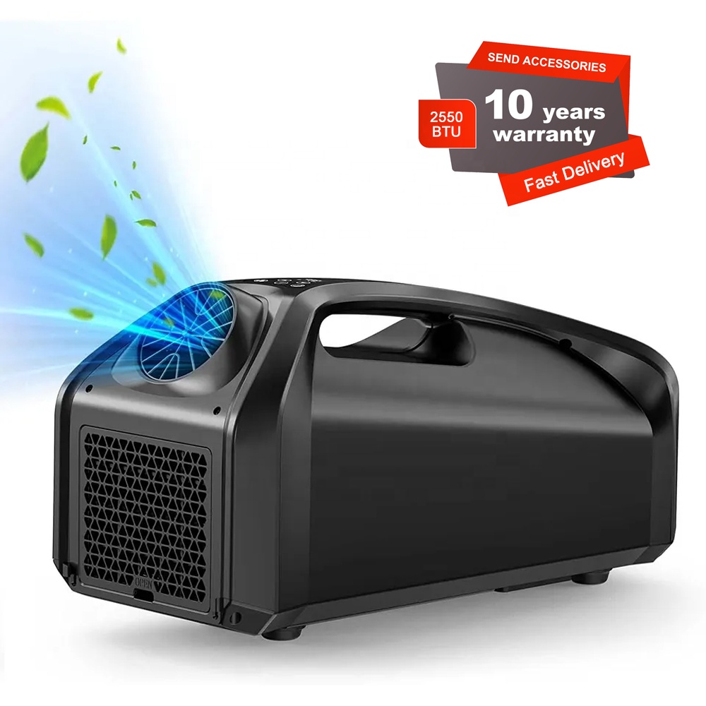 Ar condicionado portátil solar - Outdoor Camping Air Conditioner avaliação e preço