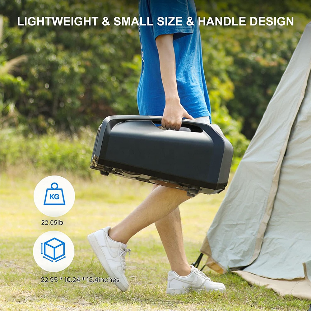Ar condicionado portátil solar - Outdoor Camping Air Conditioner avaliação e preço