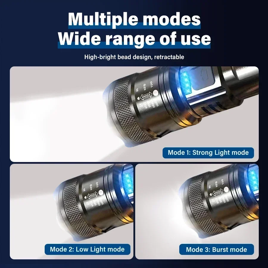 Ultra brilhante lanterna led t - Outdoor Camping And Fishing avaliação e preço