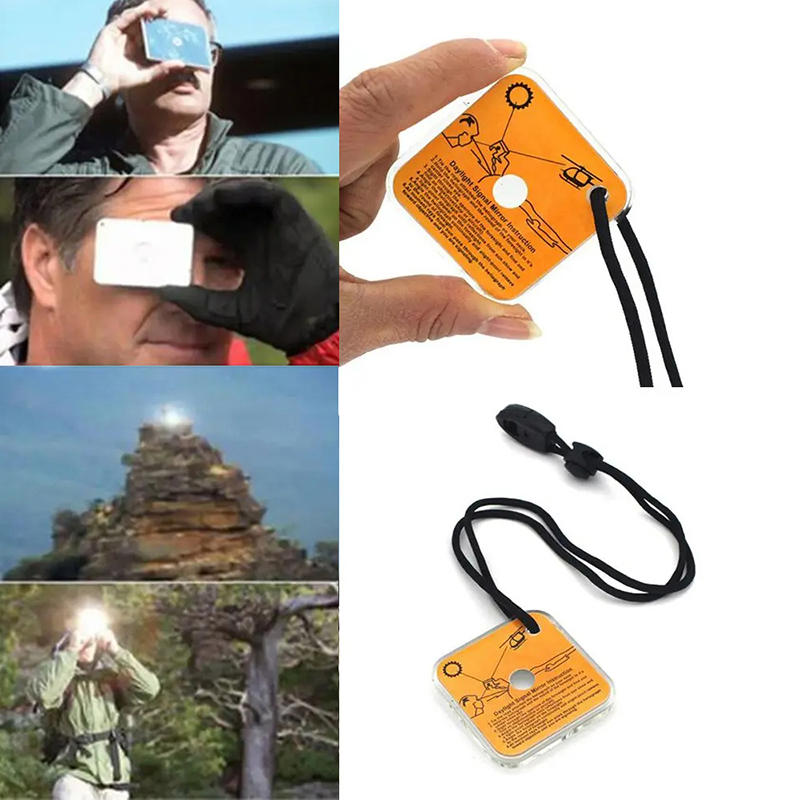Espelho de sinal reflexivo de  - First Aid Kit Camping avaliação e preço
