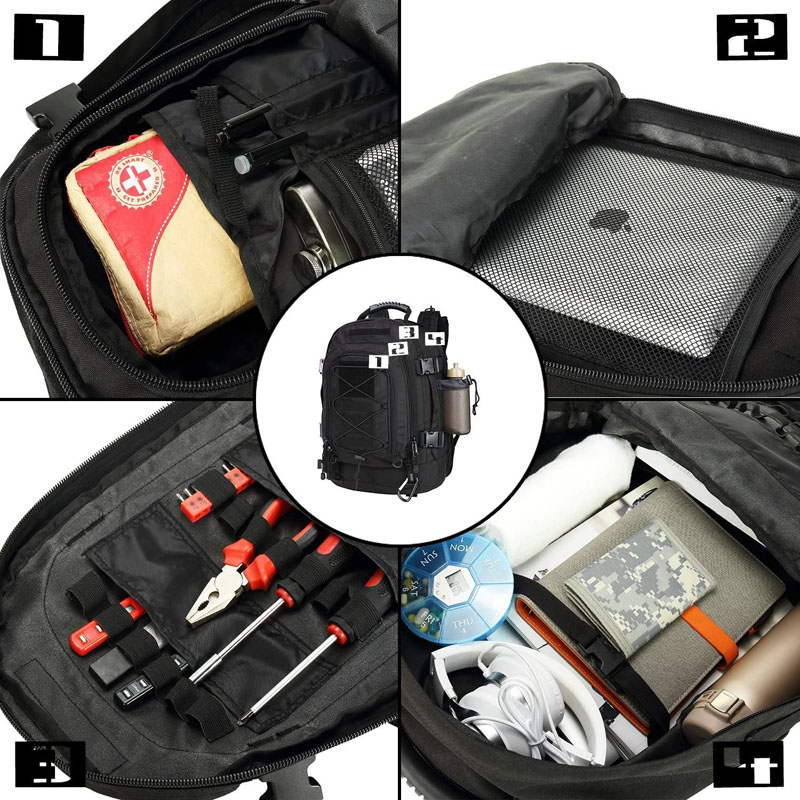 Mochila militar de 65L para ho - Lightweight Backpack 65L avaliação e preço