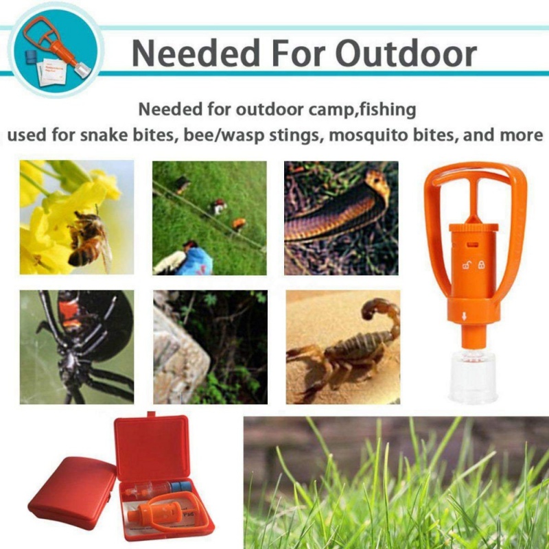 Kit de mordida de cobra, kit d - First Aid Kit Camping avaliação e preço