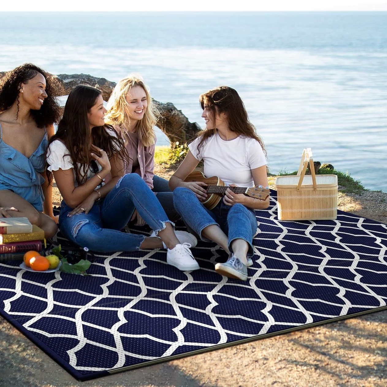 Tapete de exterior para carava - Outdoor Camping Mat avaliação e preço