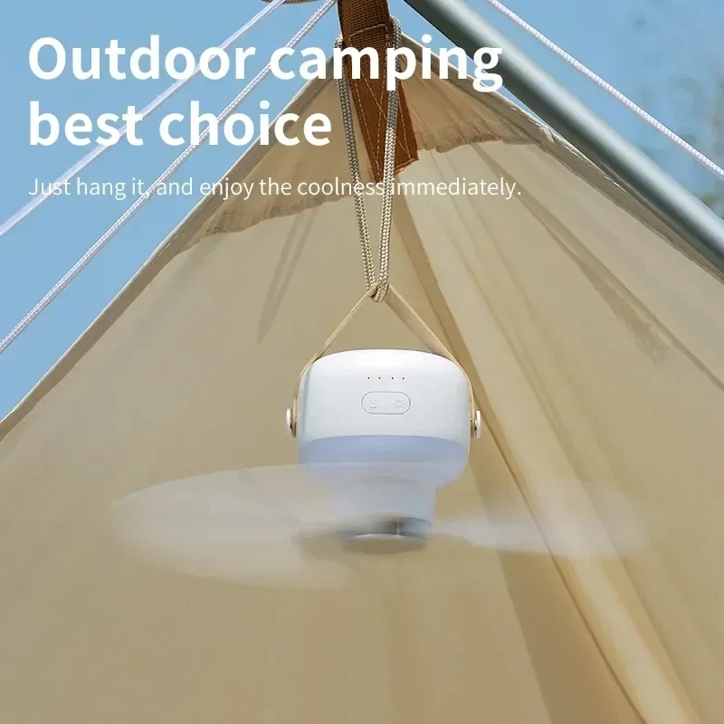 Ventilador de Teto Mini Portát - Outdoor Camping Light Ideas avaliação e preço