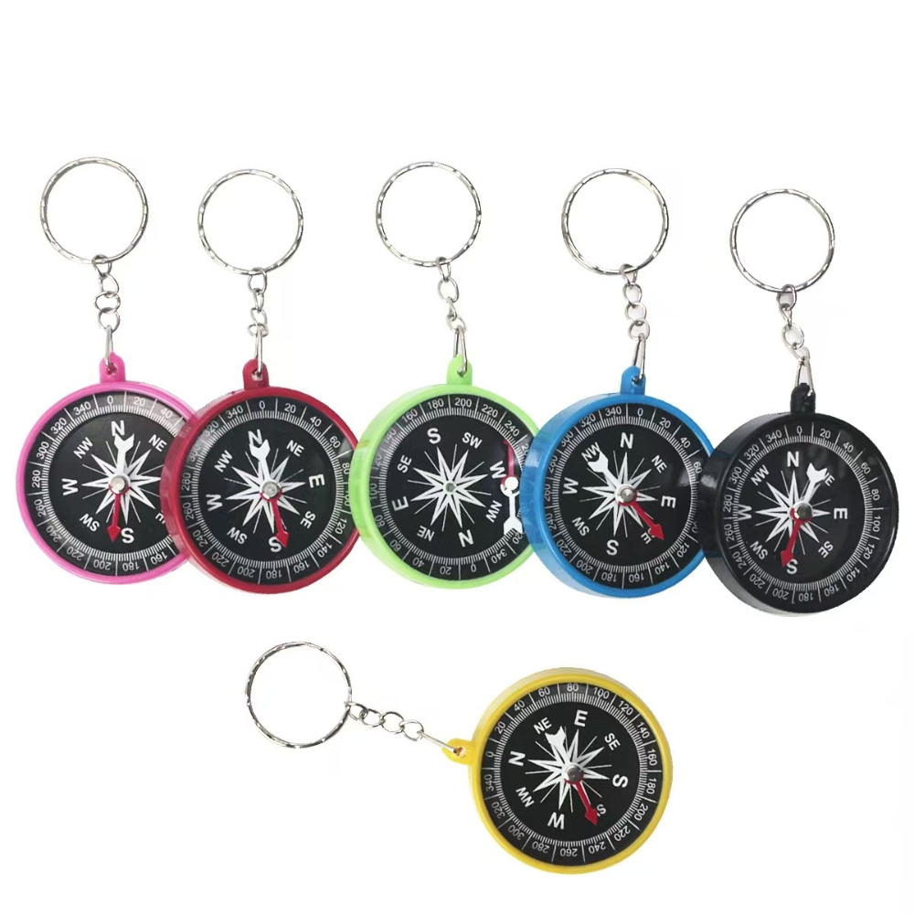 Bússola de Plástico Multicolor - Outdoor Camping Activities For Kids avaliação e preço
