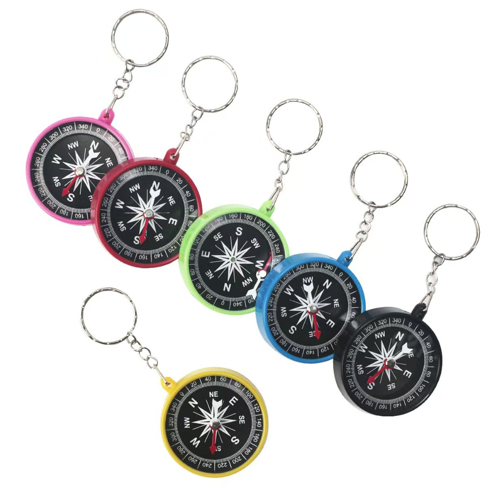 Bússola de Plástico Multicolor - Outdoor Camping Activities For Kids avaliação e preço