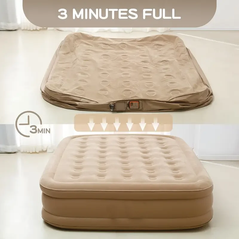 Colchão Inflável de Luxo para  - Outdoor Camping Mat avaliação e preço