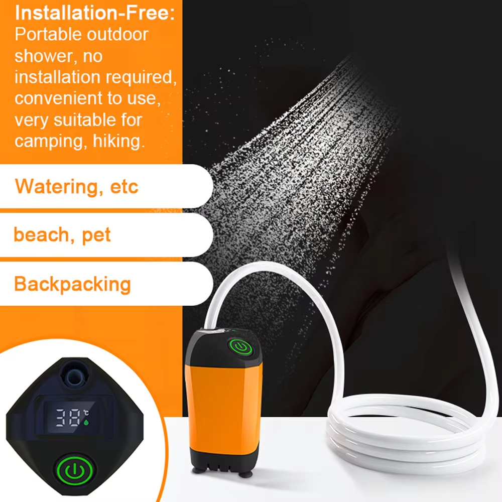 Bomba de chuveiro elétrica por - Outdoor Camping Show avaliação e preço