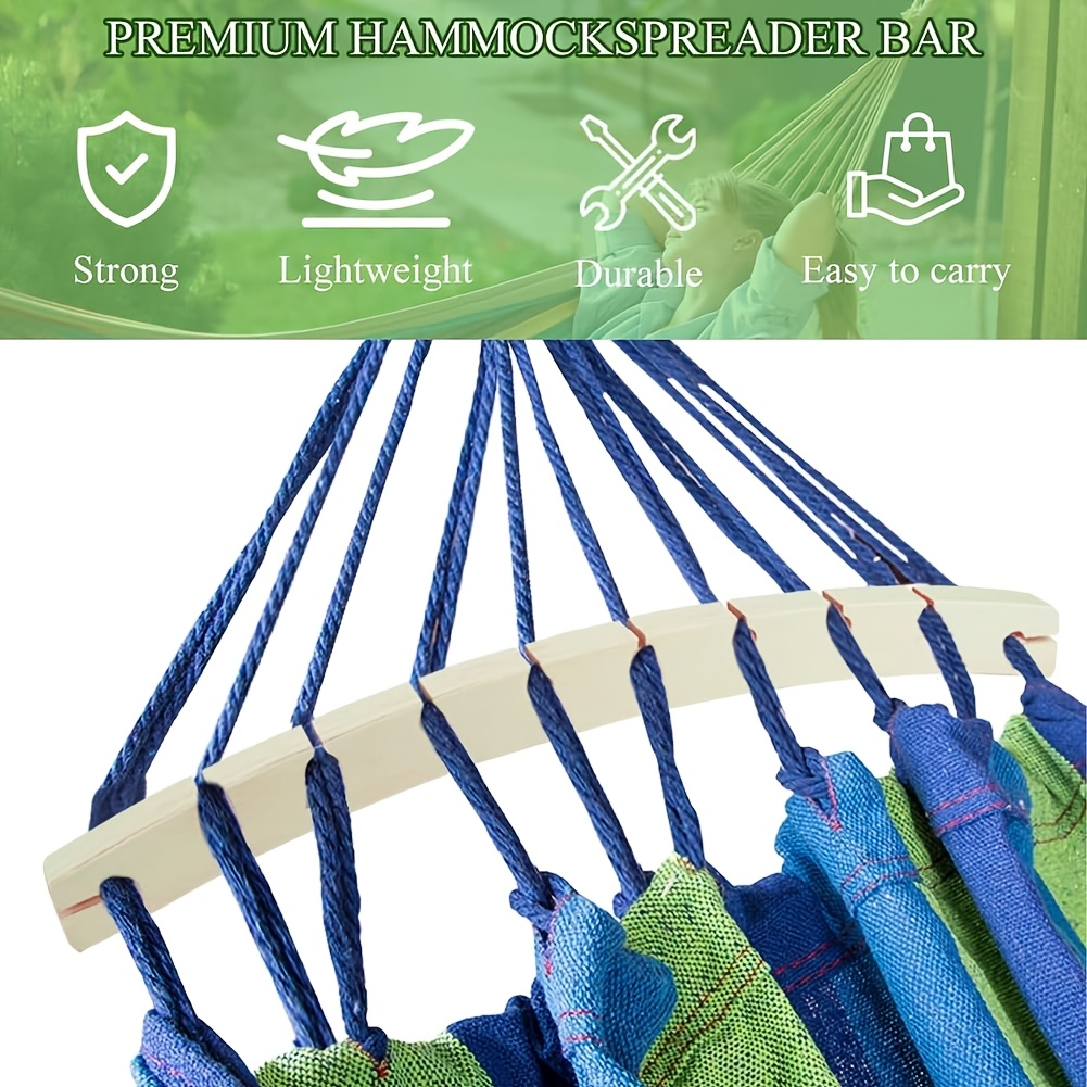 2 Barras de Madeira Destacávei - Camping Hammock avaliação e preço