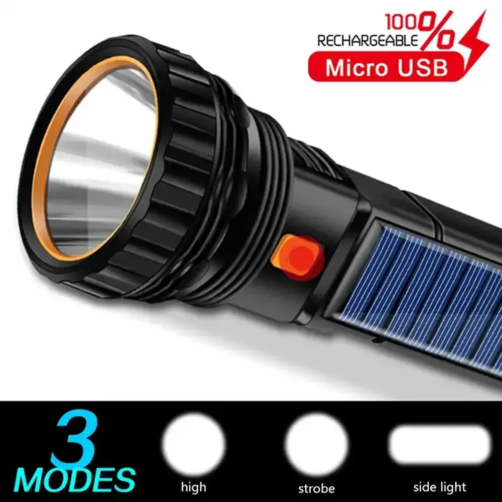 Lanterna LED Solar Multifuncio - Outdoor Camping And Fishing avaliação e preço