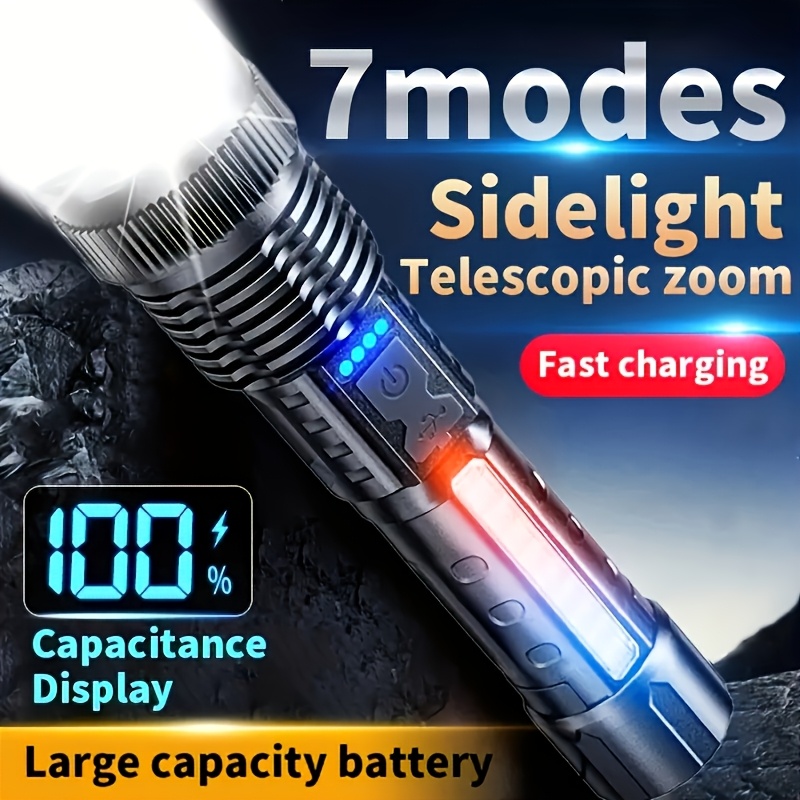 Lanterna LED Poderosa com Disp - Outdoor Camping And Fishing avaliação e preço