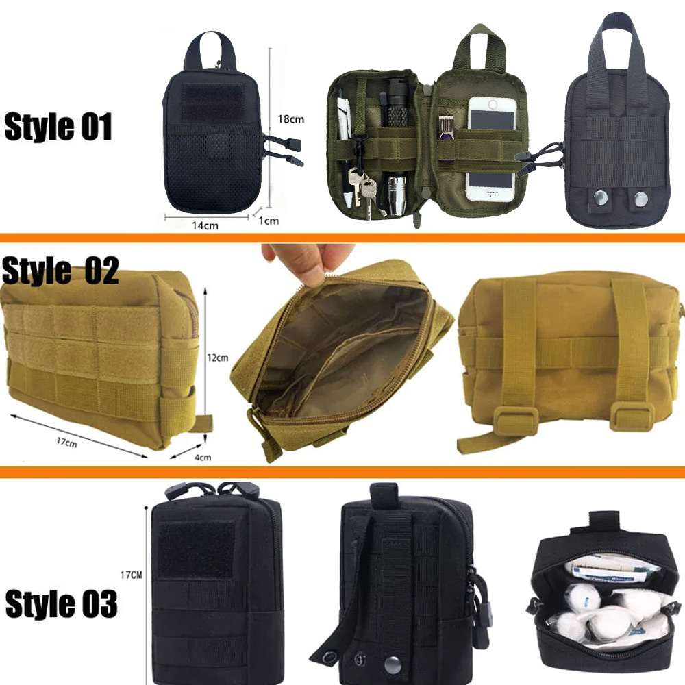 Ifak edc bolsa de cintura cole - First Aid Kit Camping avaliação e preço