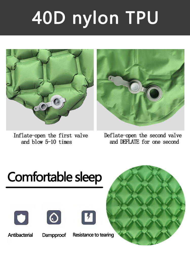 Colchão Inflável para Camping  - Outdoor Camping Mat avaliação e preço